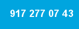 917 277 07 43 917 277 07 43